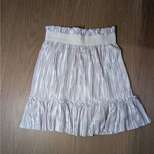 TFNC London Pink-Gold Skirt
 women size small- Elastic waist